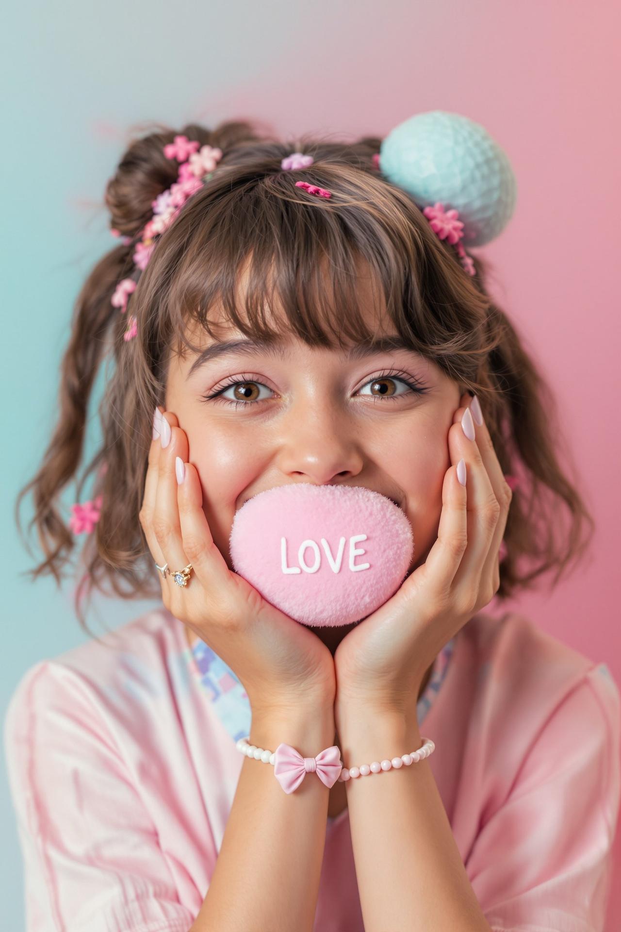 甜蜜糖果系少女 - 写真馆唯美写真